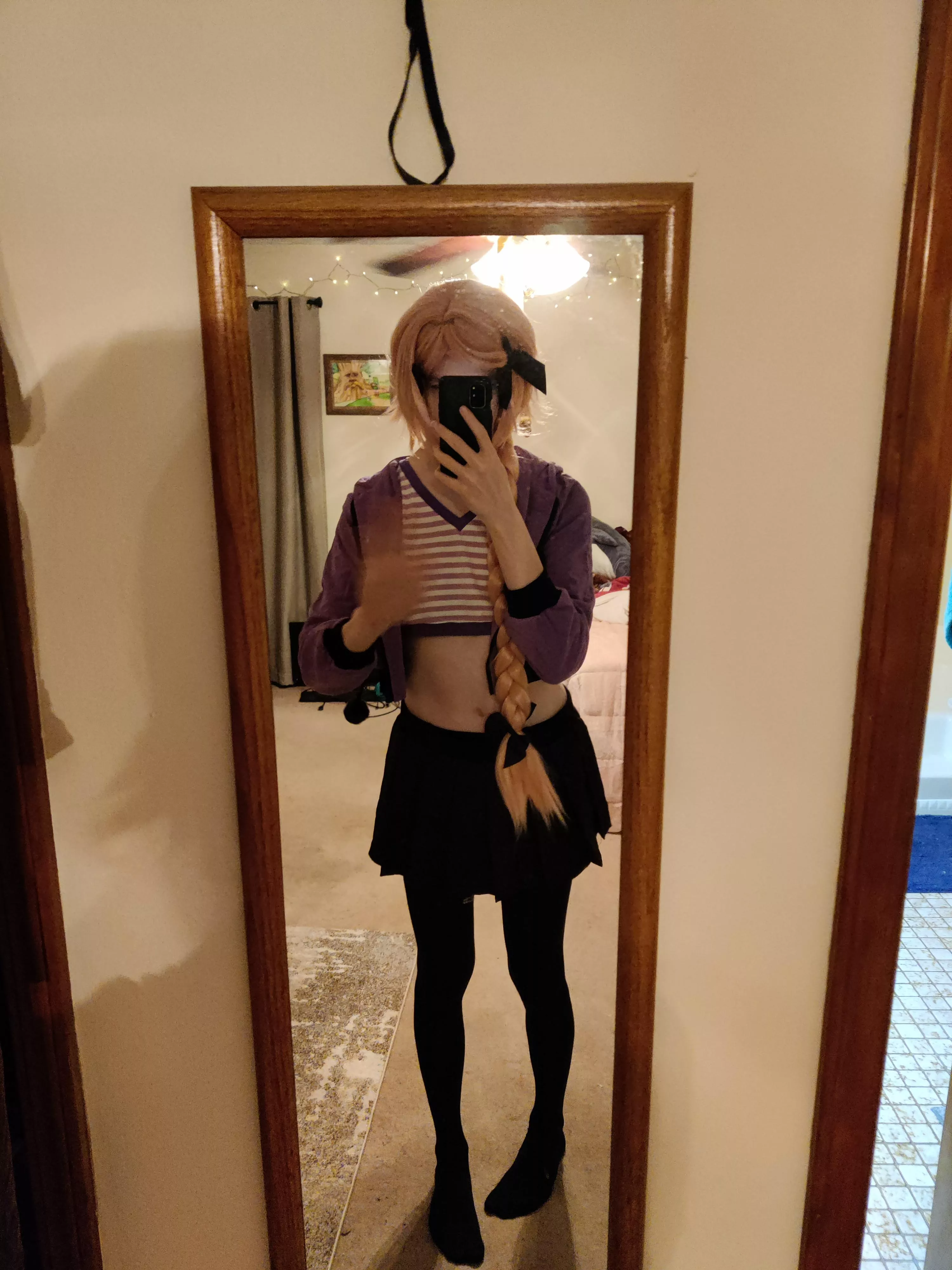 Hiii I'm doing an Astolfo cosplay for an upcoming con, I hope I look cute~ posted by EIfinlocks