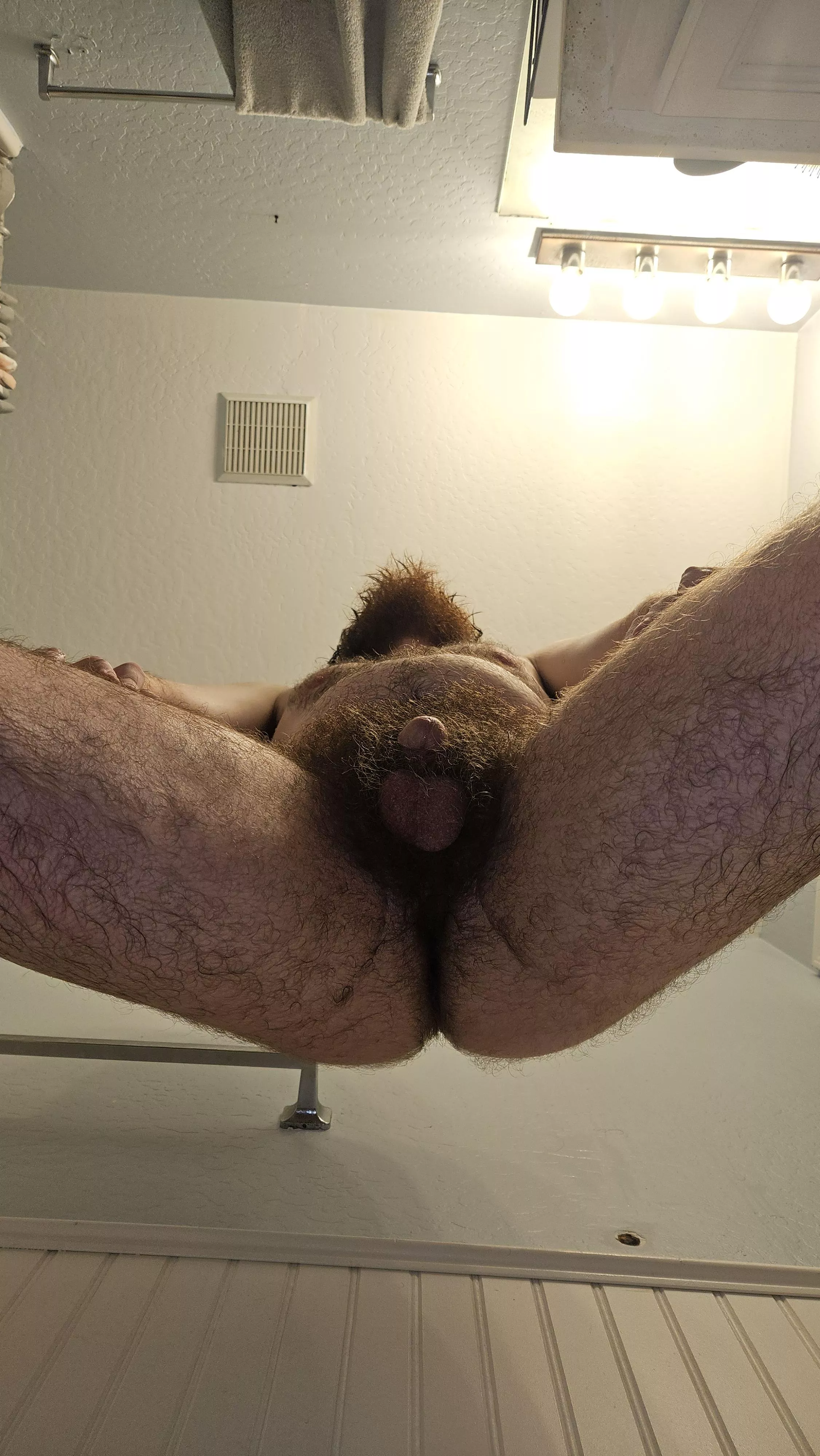 How's the view down there? posted by Rough-Friendship-811