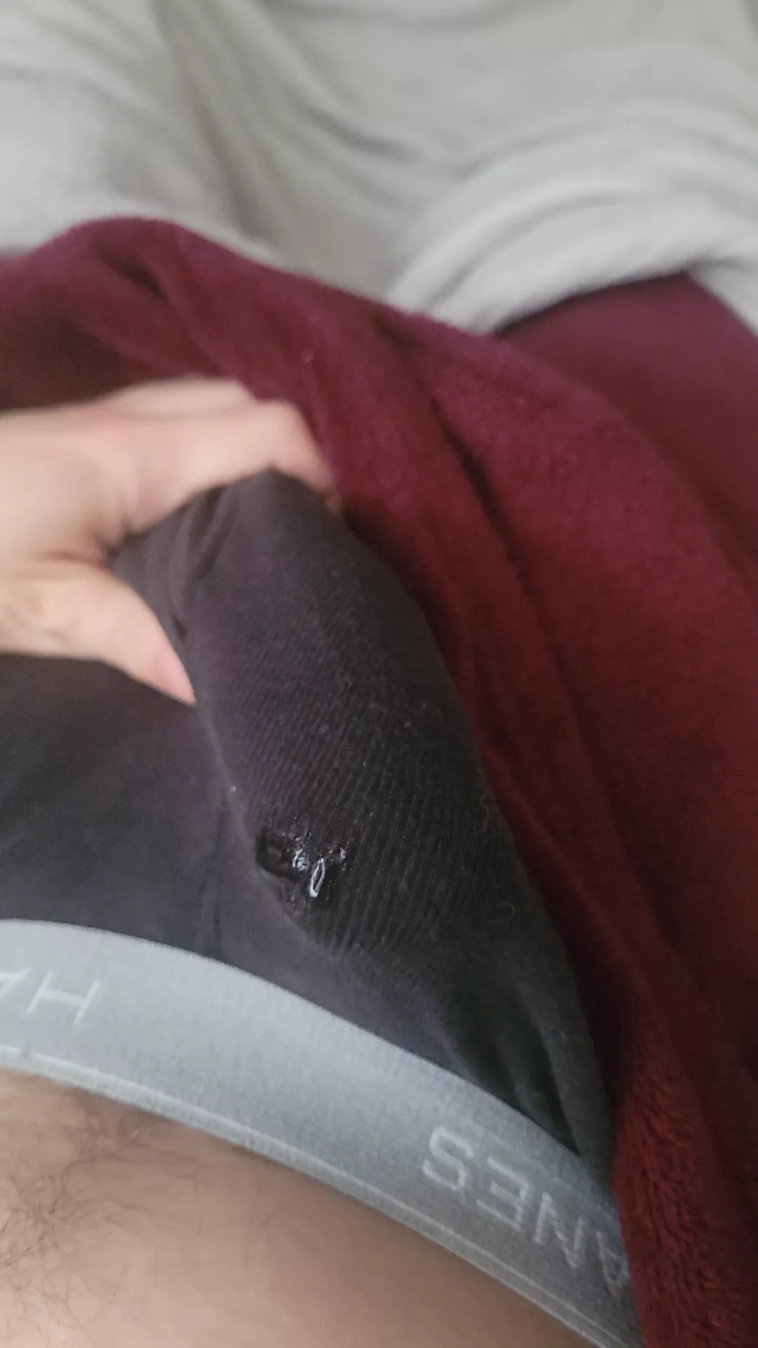 I always wake up with morning wood and some precum  posted by BigWhiteJewishDick