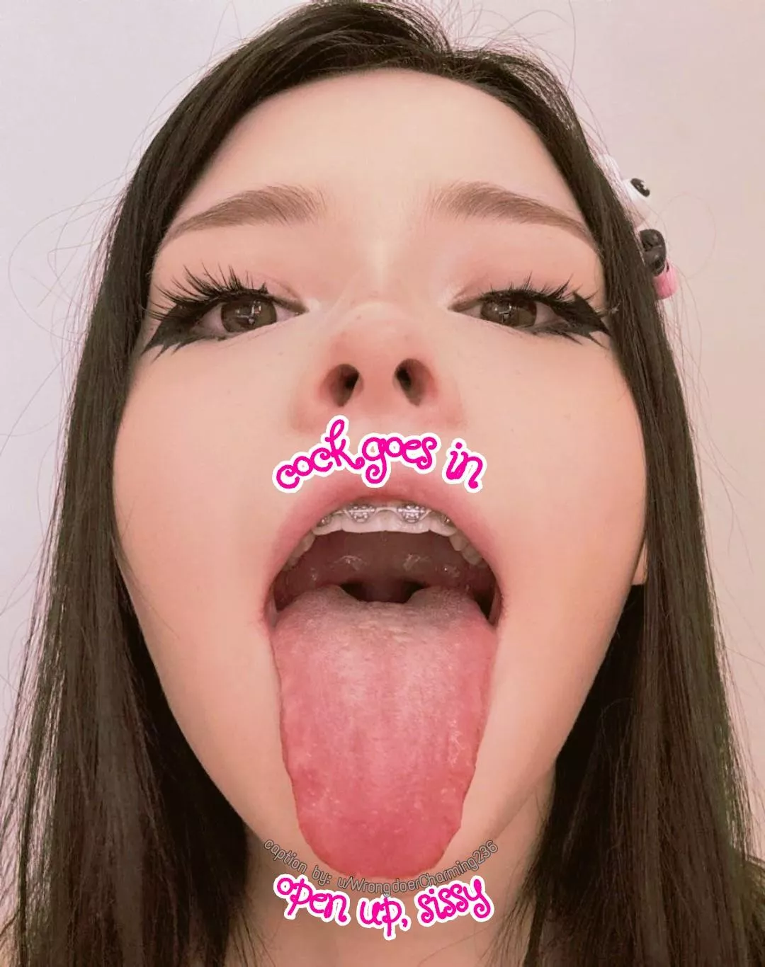 It's even better if your drooling, sissy~ posted by WrongdoerCharming236