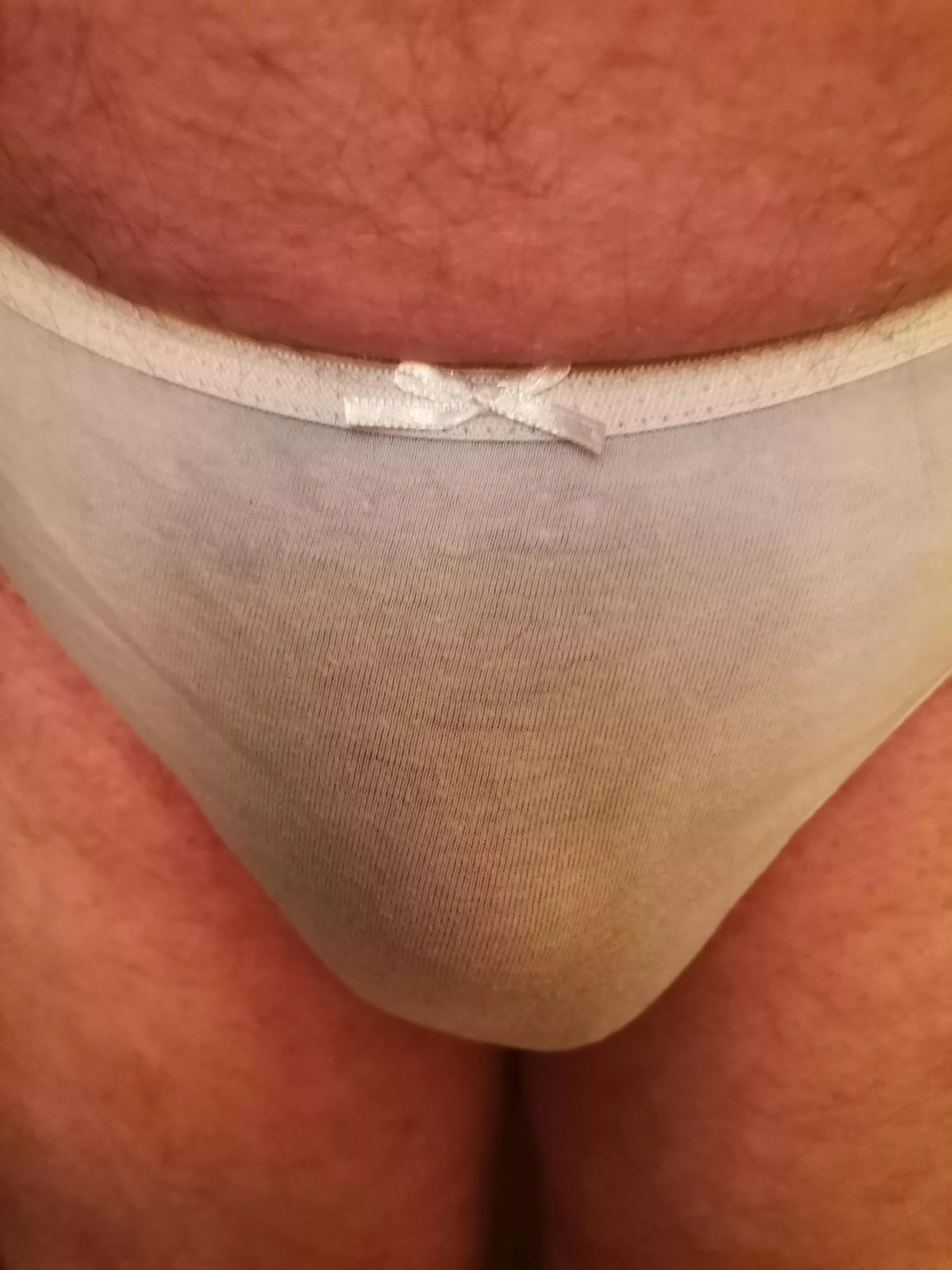 Just in white panties  posted by Rickanna