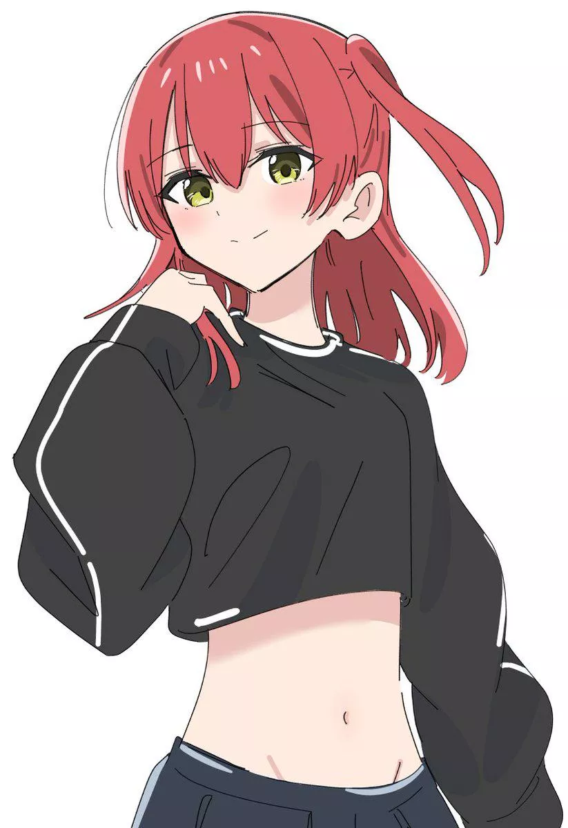 Kita Wearing Her Crop Top (Bocchi The Rock) posted by Csxc
