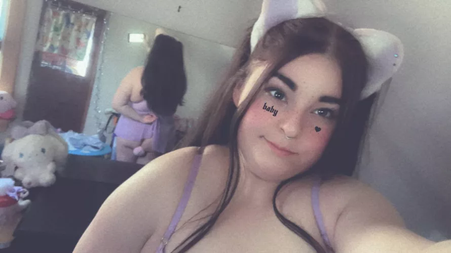 Loving my bunny tail😋💕🐰[OC] by Shroomie2002