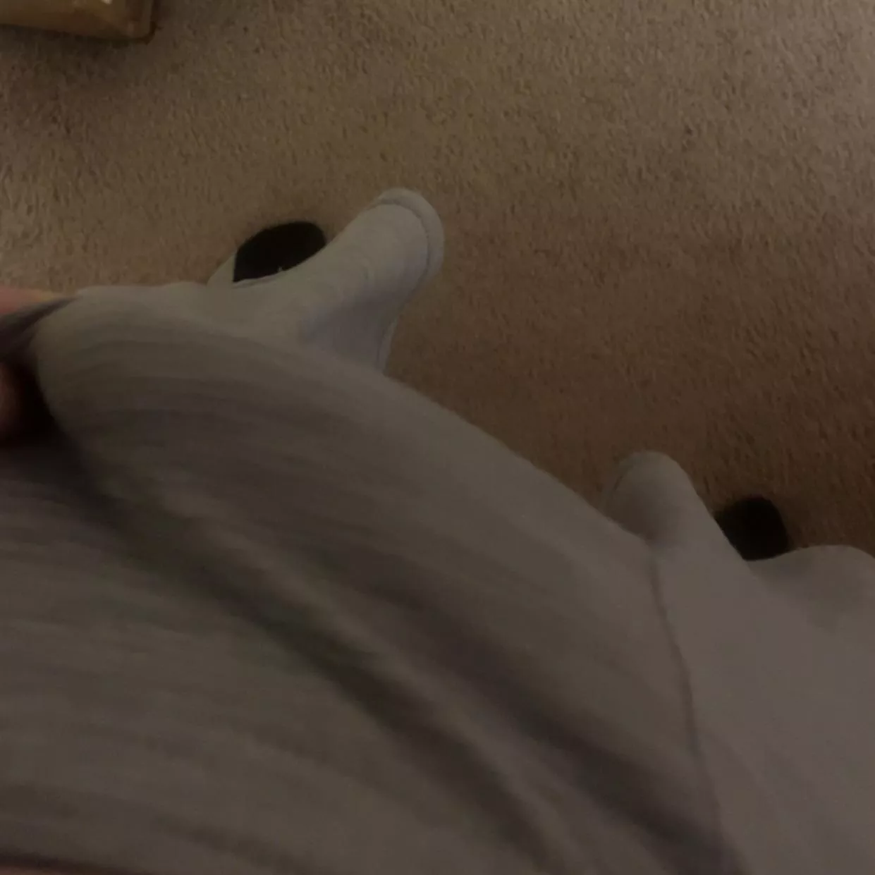 Man, this is why I can’t wear my grey basketball shorts anywhere huh.. posted by CalligrapherOwn6467