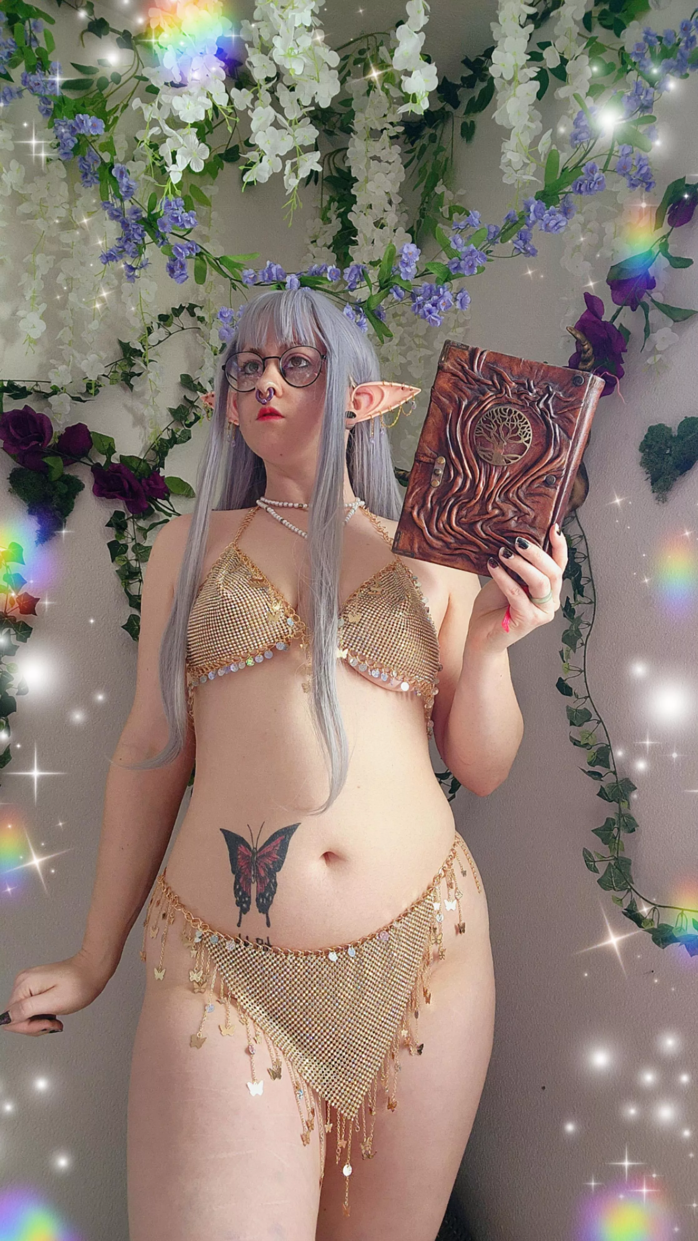 Meet ghilda, she studies at Ivy academy and wants you to join her in the back of the library you coming ? 😉🤭✨️🌱 posted by little_fay_nymph