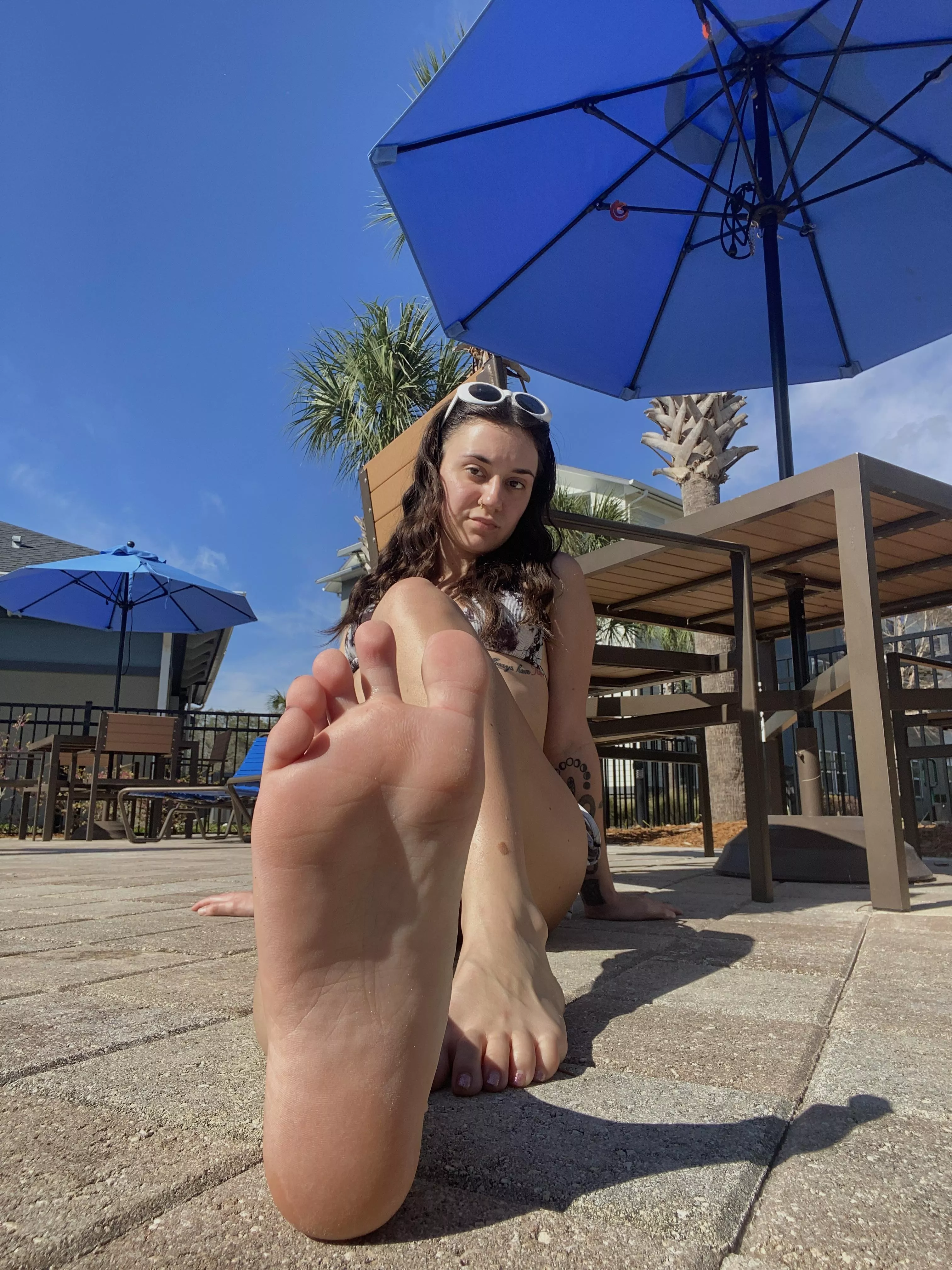 My feet are ready for worship under the sun  posted by radbitchliv