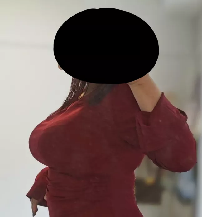 My sweater doesn't do a good job of hiding them.. posted by febsnowtea