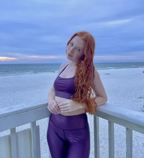 Purple Leggings  by Yourpervfriend