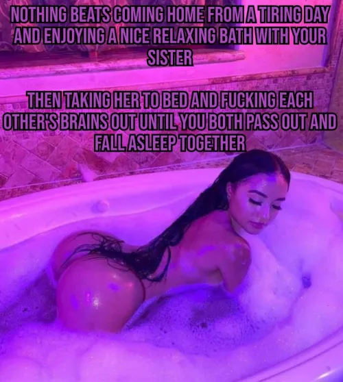 Quality time with sister by Captionsforever