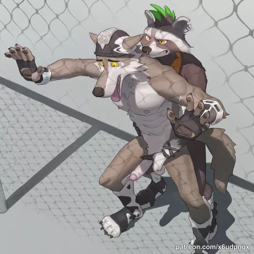 Rufus x Wendell (pngx) by DL2828