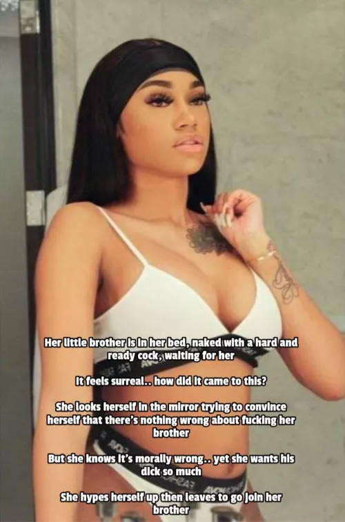 She knows it morally wrong yet she still wants it by Captionsforever