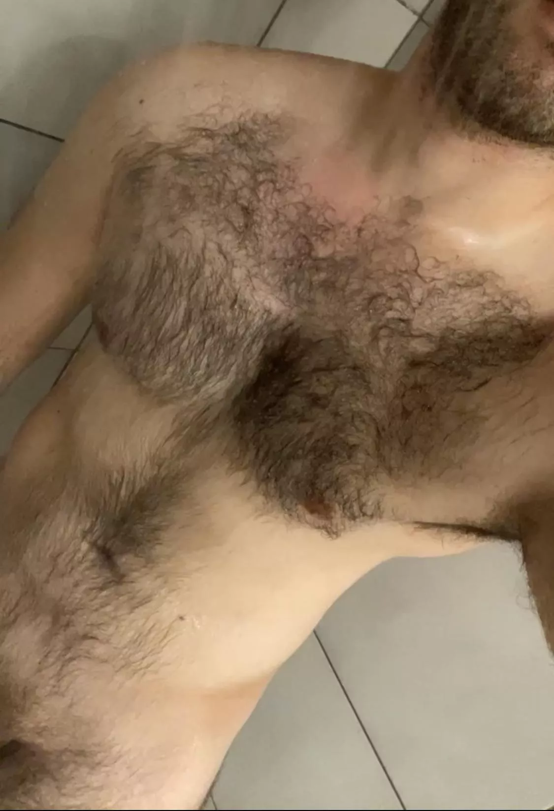 Shower chest hair posted by mattapanc