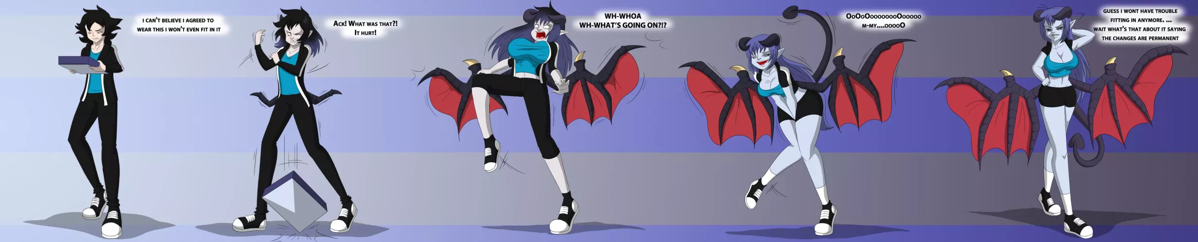 Succubus Transformation Sequence - TFSubmissions by TFSubmissions