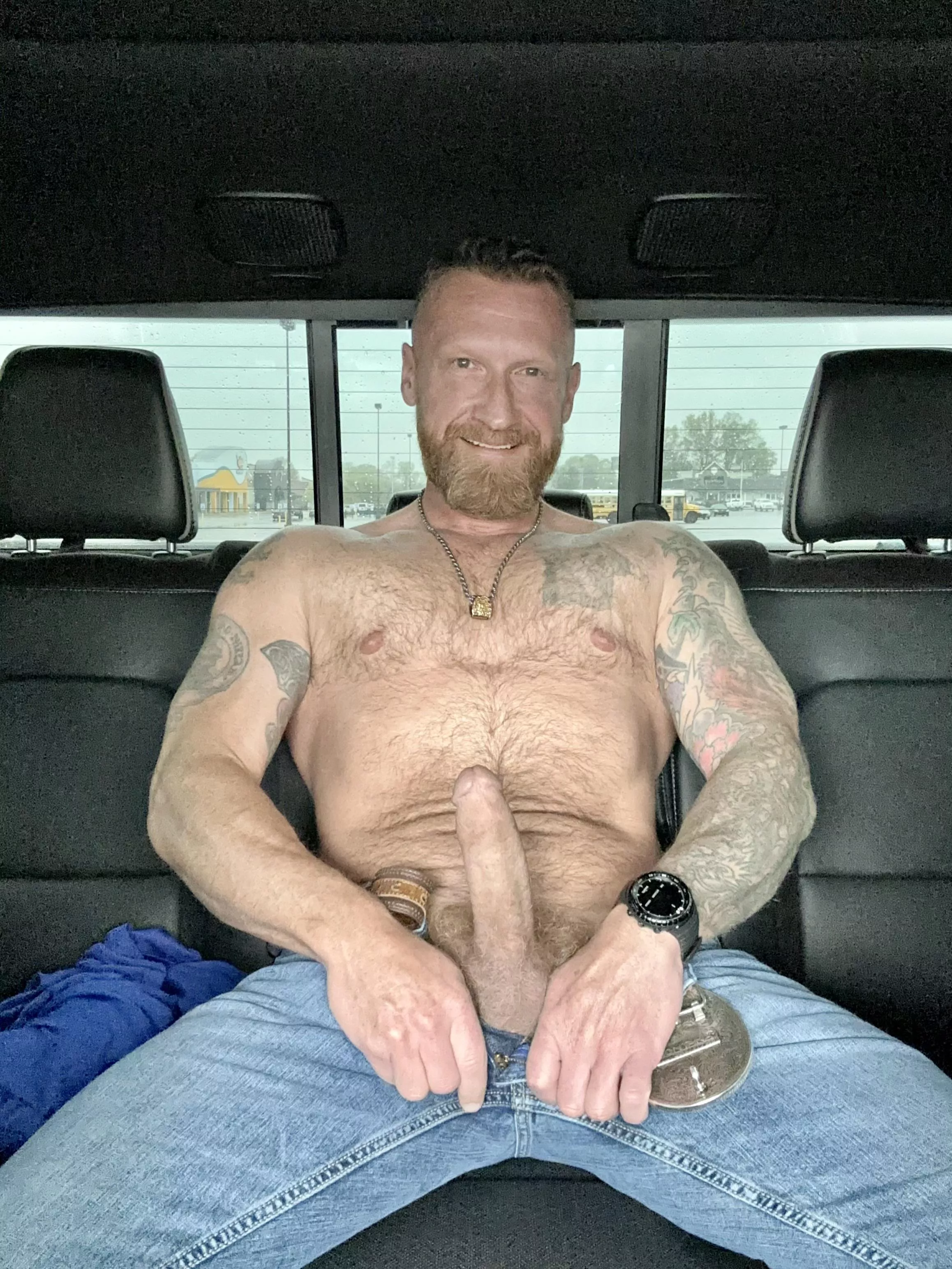 This backseat is plenty big enough for two..wanna join me? posted by Ok-Service1181