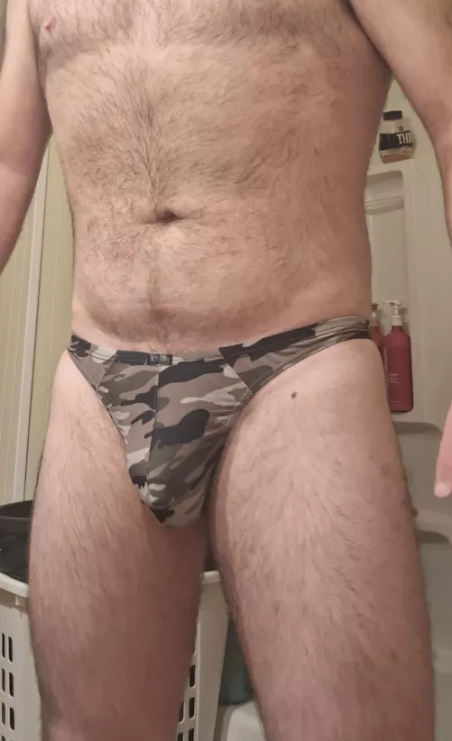 Any Masculine guys like wearing thongs? by backwoodsboss888