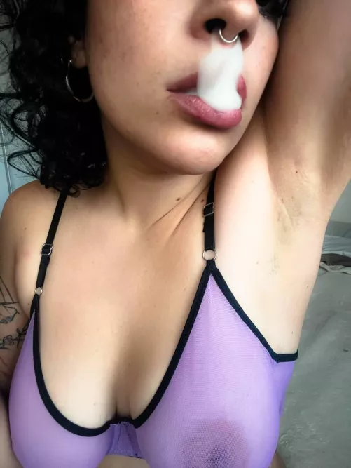 As I smoke, is it okay for you to suck my ass? by Addictivee_doll