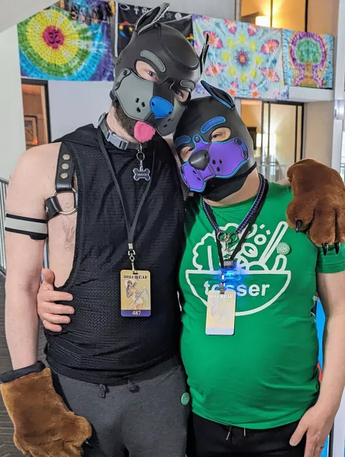 Beta & I at REAF by Orylus