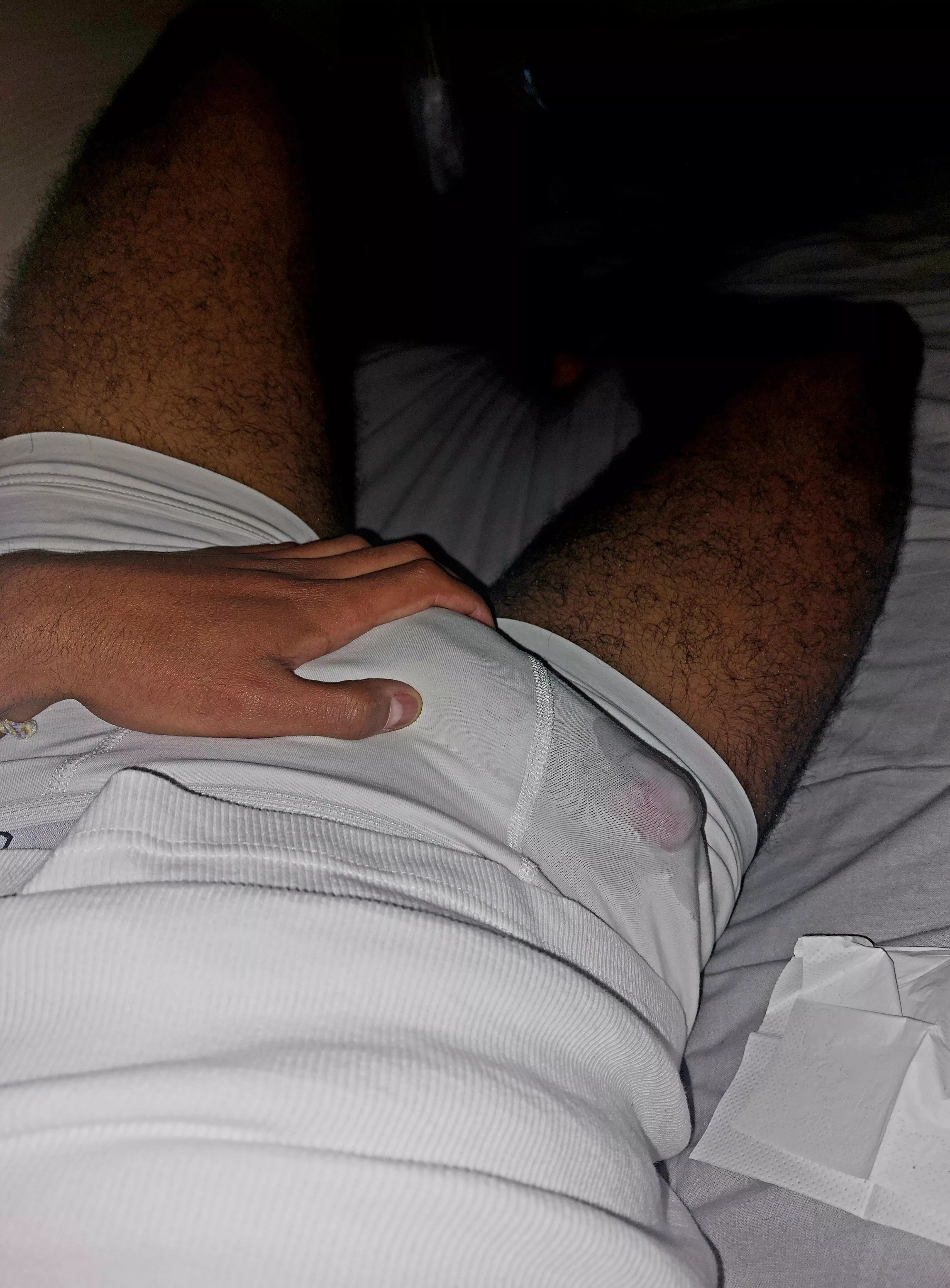 Didn't jerk off for 10 days this morning I woke up like this, anyone wanna help me ? 😭💦 posted by Dale_Tim_A