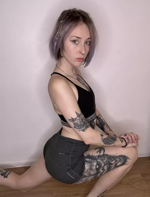 (F) Oh, you've noticed my yoga practices by Womanlyclary12