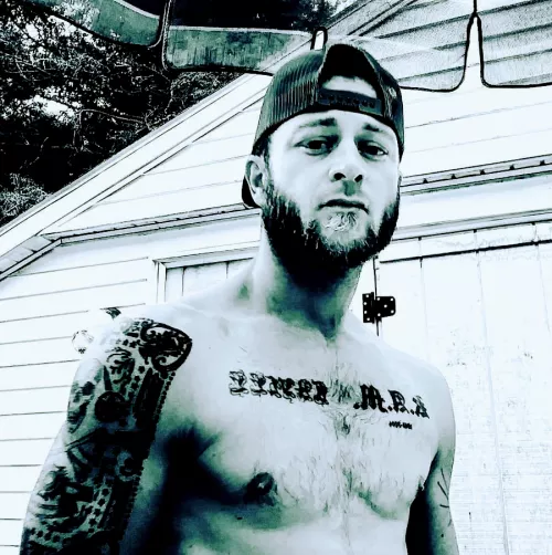 Hot dad with tattoos by captainnasty6984