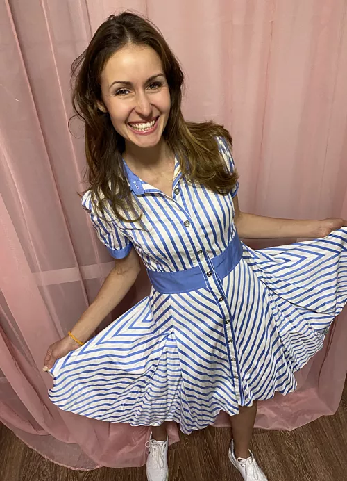 I propose to spend a sports weekend with me, only I will be in this dress. by Viki_soul