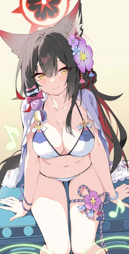 Kosaka Wakamo (Blue Archive) by virginsnake910