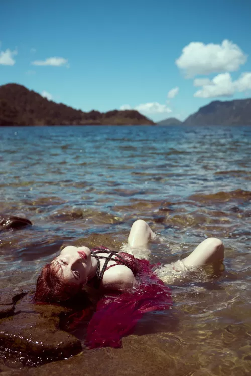 Lakeside with my muse by cult_creative