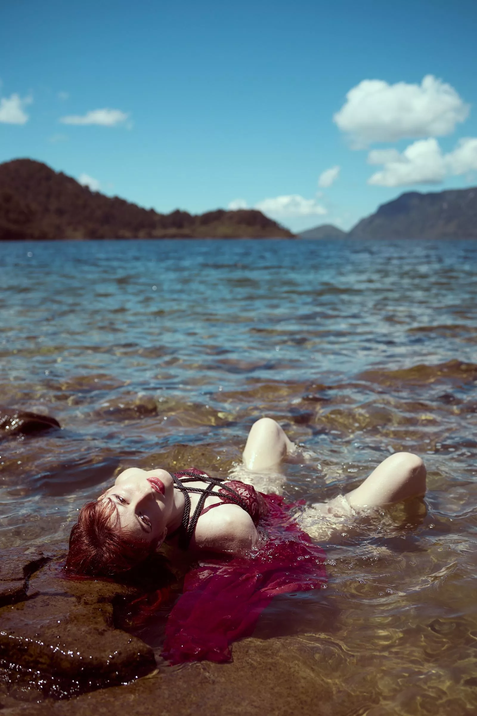 Lakeside with my muse posted by cult_creative