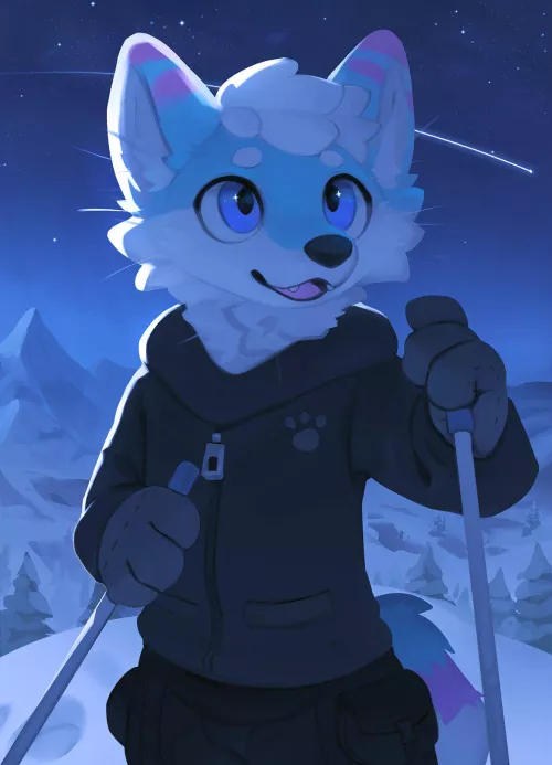 Nighttime Ski [Elo] by DL2828