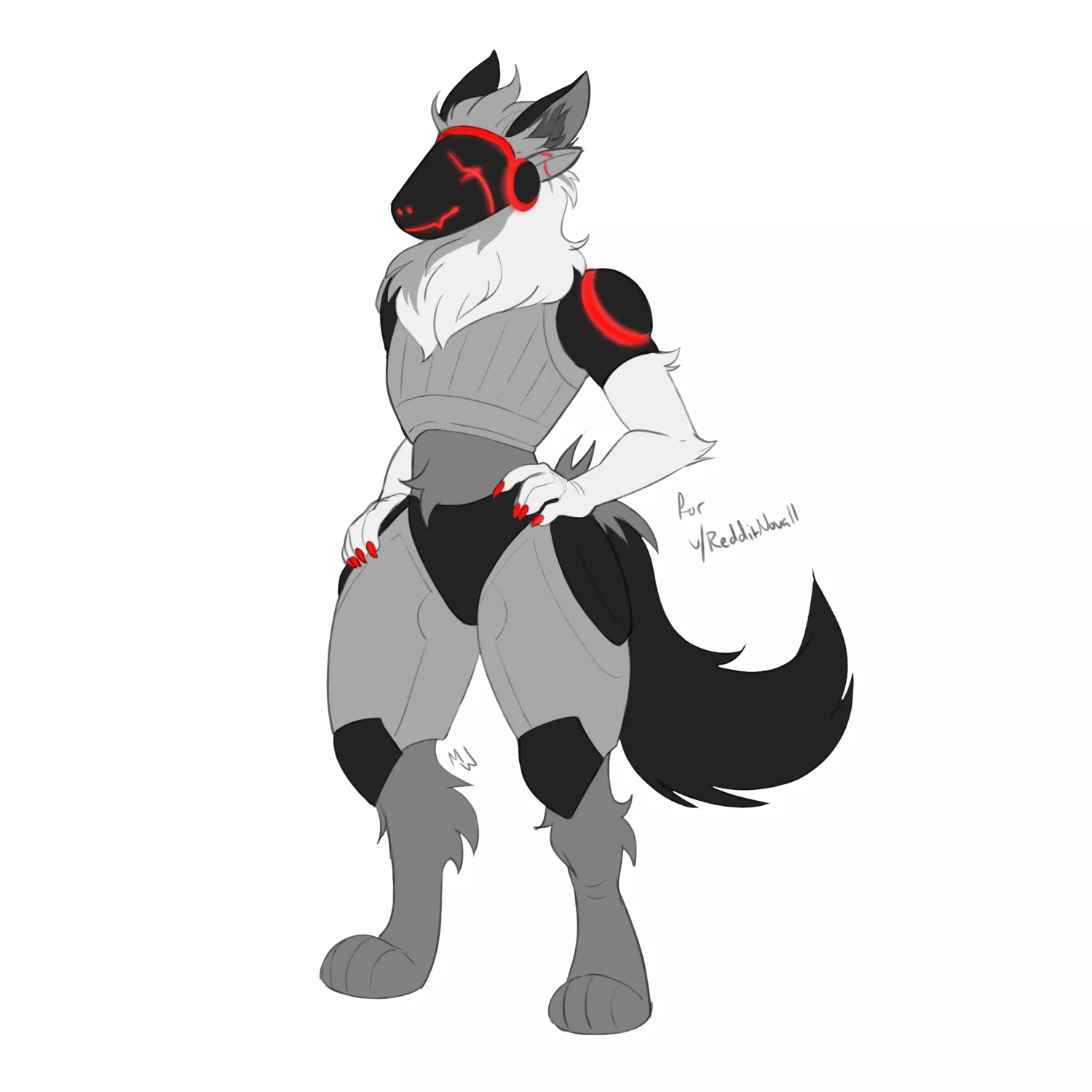 Number 85 in my 100 Furries series. (Art by me @MellowWingArt on X) Sona belongs to u/RedditNovall posted by MellowWingArt