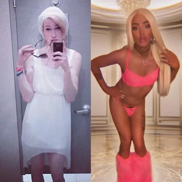 (T) My 10 year transformation! posted by Cocodahlia