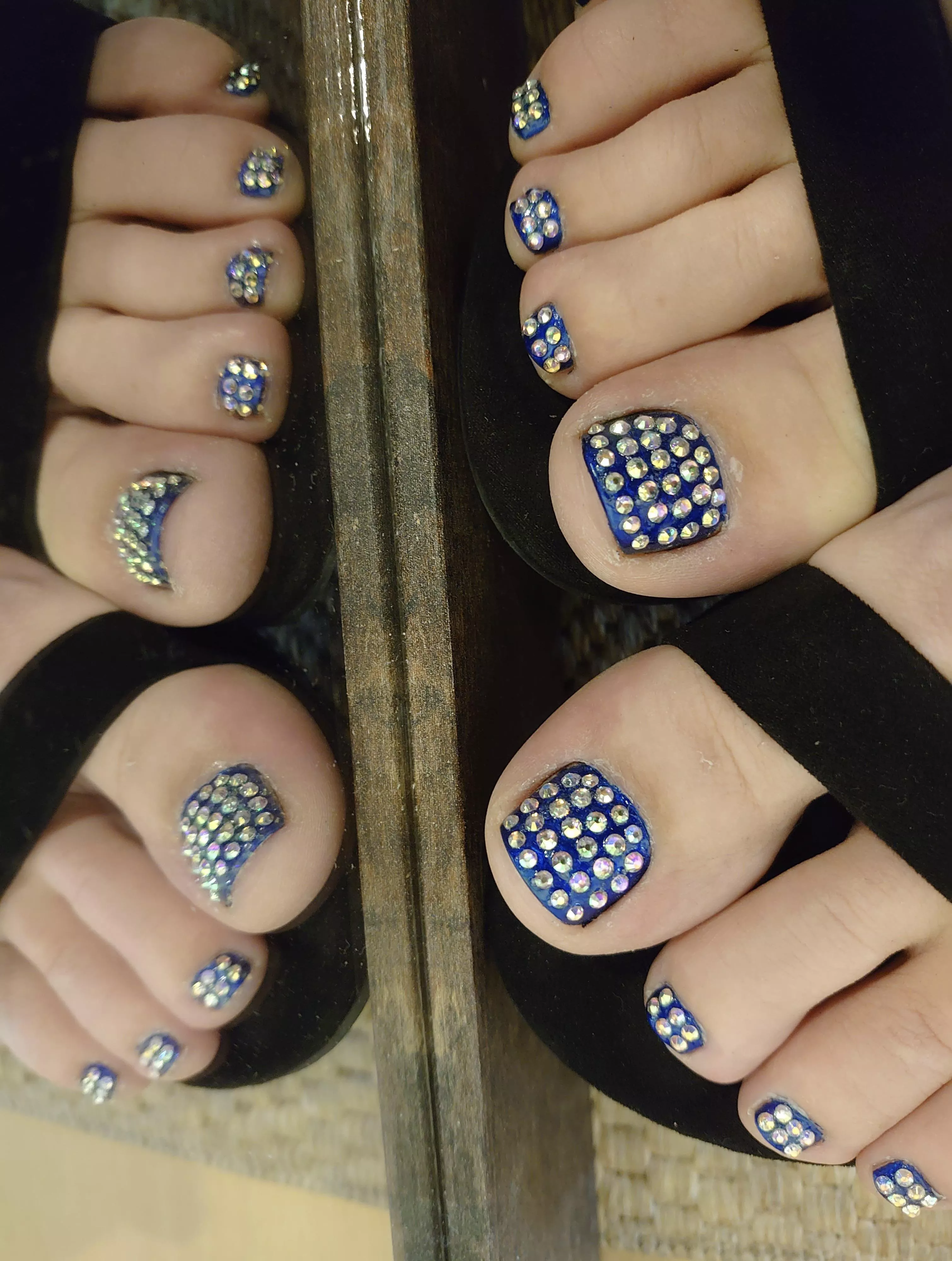 That was a lot of work 🤭❤️ posted by Footqueen94