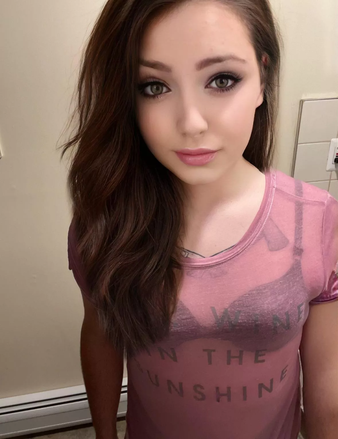 This top might be a little too revealing  posted by AmyGreenXO