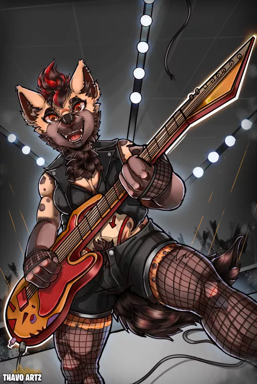 This was the last art I finished. An illustration I made for an incredible person, I hope you like it! (also my comms are open) by ThavoArtz