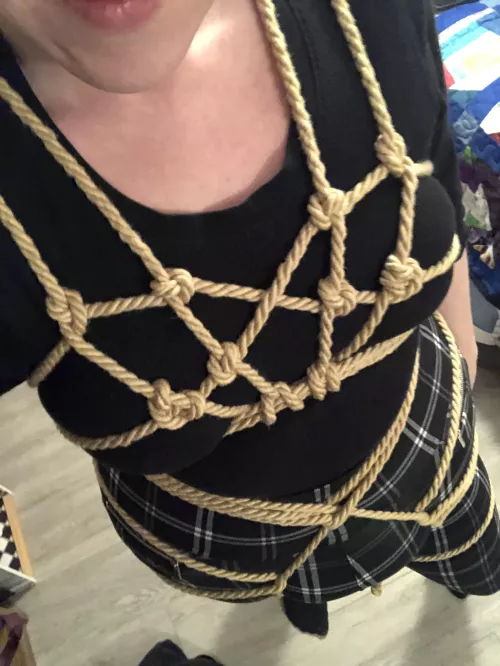 Tied this last night and I couldn’t be happier!!  by ComputerSaysNo-