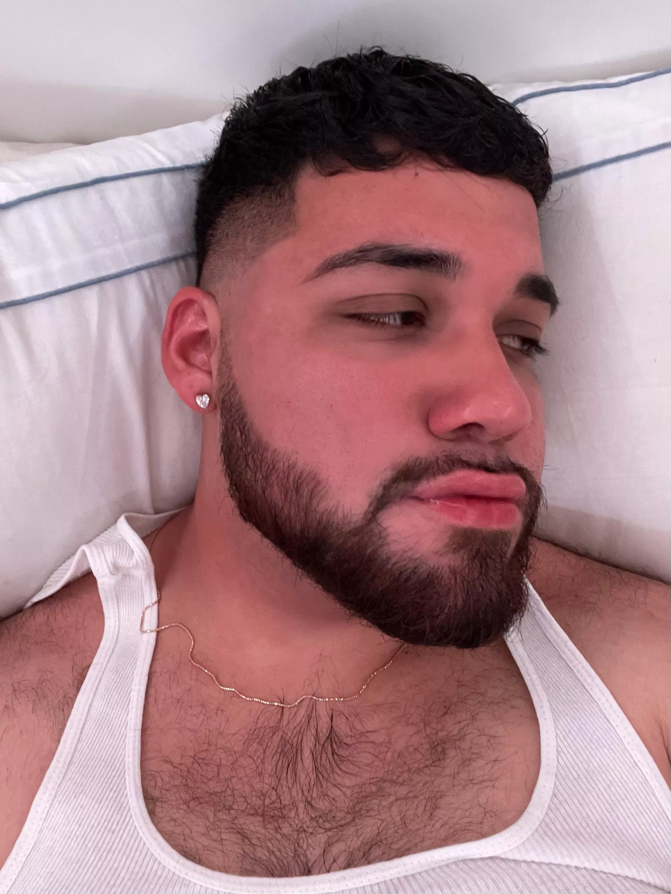 Who wants to lay on my chest? posted by jminaj21