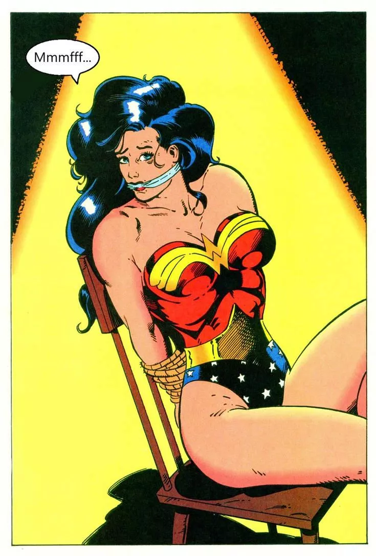 Wonder woman tied up posted by No-Bid-3106