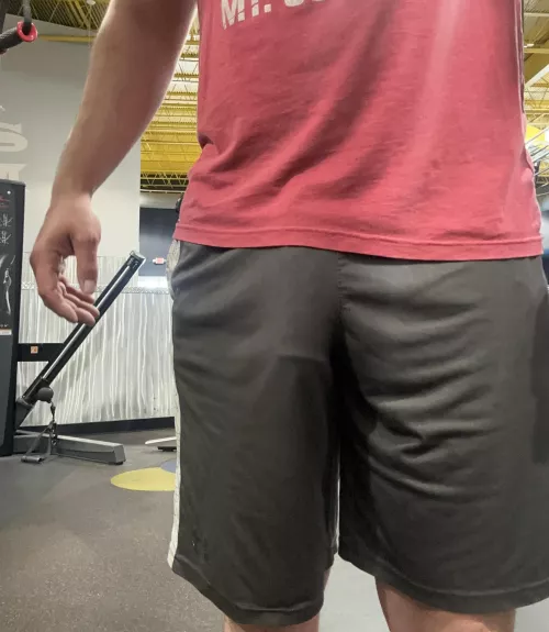 Would I distract you at the gym? by DarthHung1