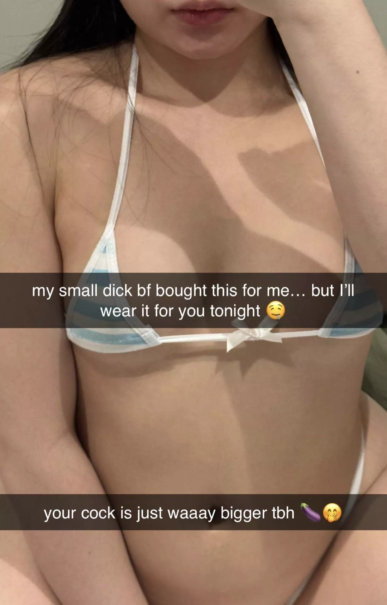 18yo Asian cheats on his tiny cock bf 🤭🤭 don’t worry, he won’t find out  posted by annalovesdumplings