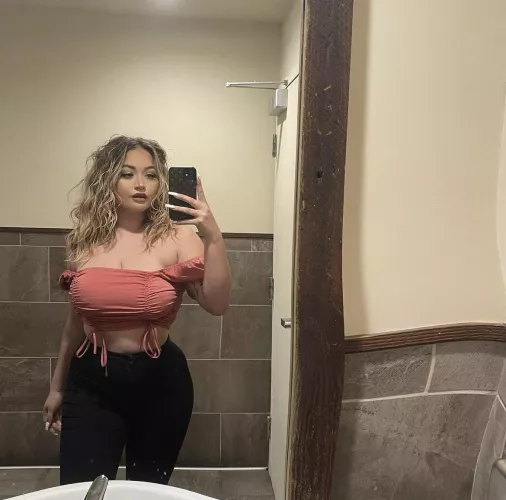 Cute top tucking away those jugs by KamaSutra1899