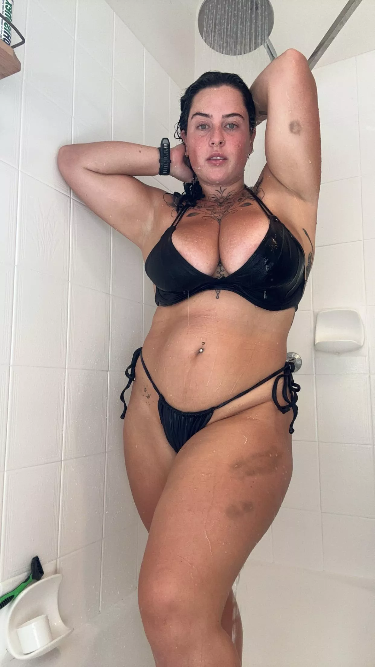 excuse all the bruises, things got a bit rough haha posted by avek22