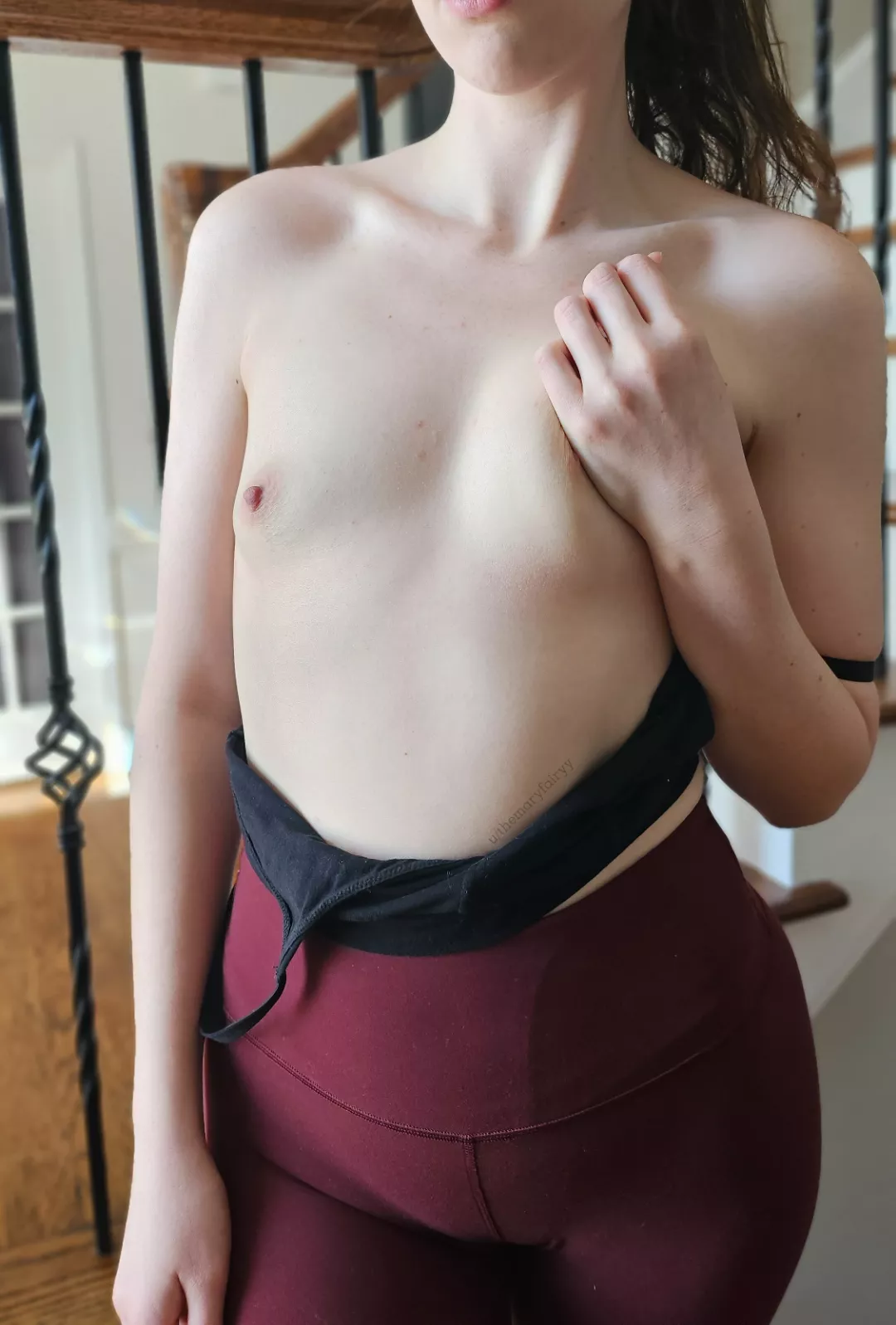 Flat as fuck, but still sexy  posted by themaryfairyy