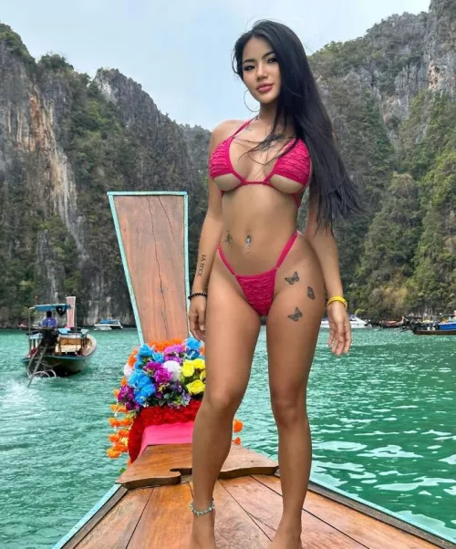 Hit pink bikini  by No-Marsupial-4415