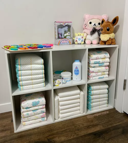 how do you organize your stash? here’s a WIP of mine!  by pampermew