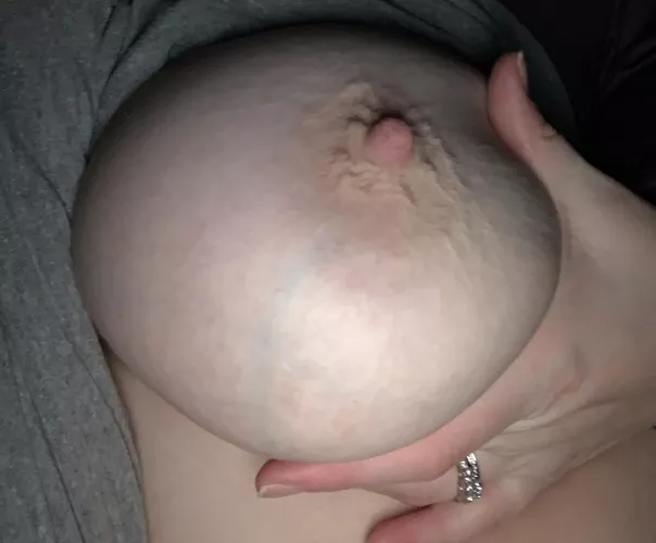 Hubby wanted a boob pic. That’s what he got 34(f) by hornyandwetcpl7