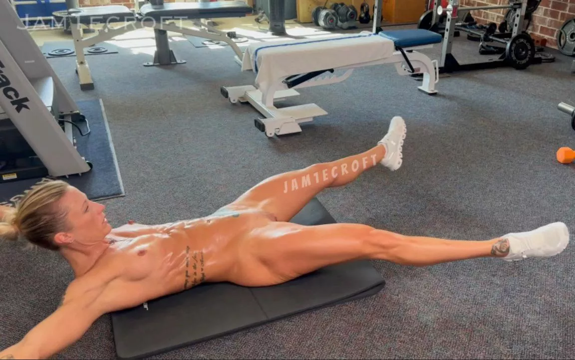 I think we could have some fun in the gym  posted by Jam1eCroft