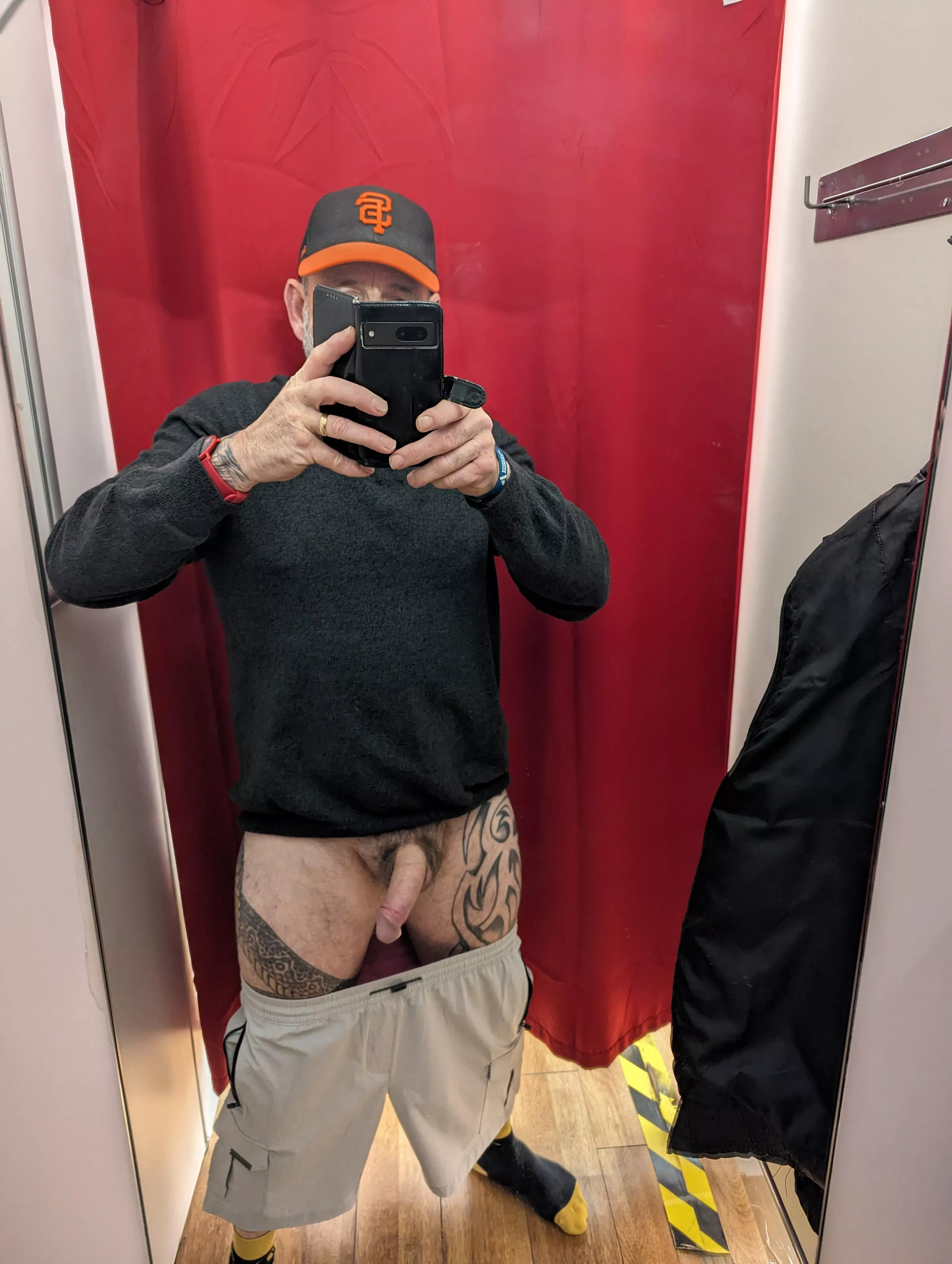 Just trying on some new shorts (57) posted by Strat090666