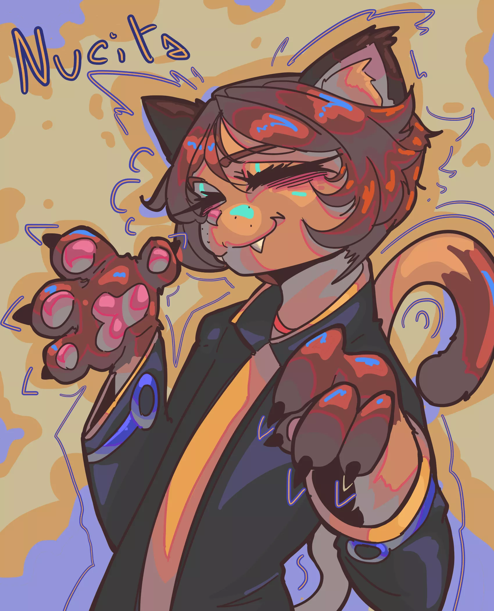 Kitten that I made for an arttrade in fc posted by Known_Minimum_6134