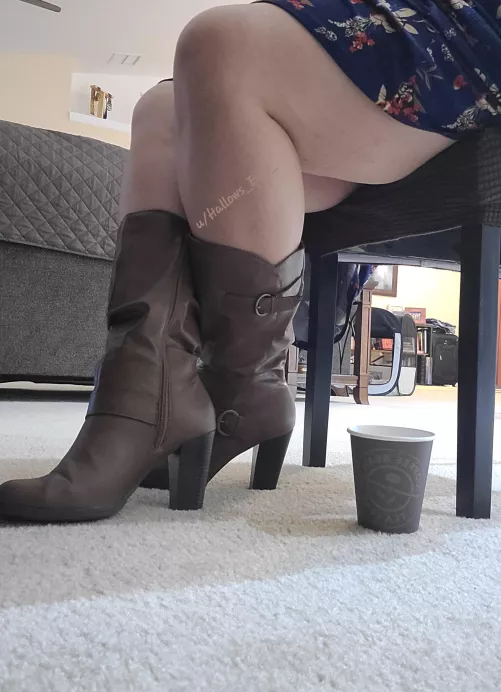 Monday's on the go.  When only coffee is your friend  by Hallows_Eve_