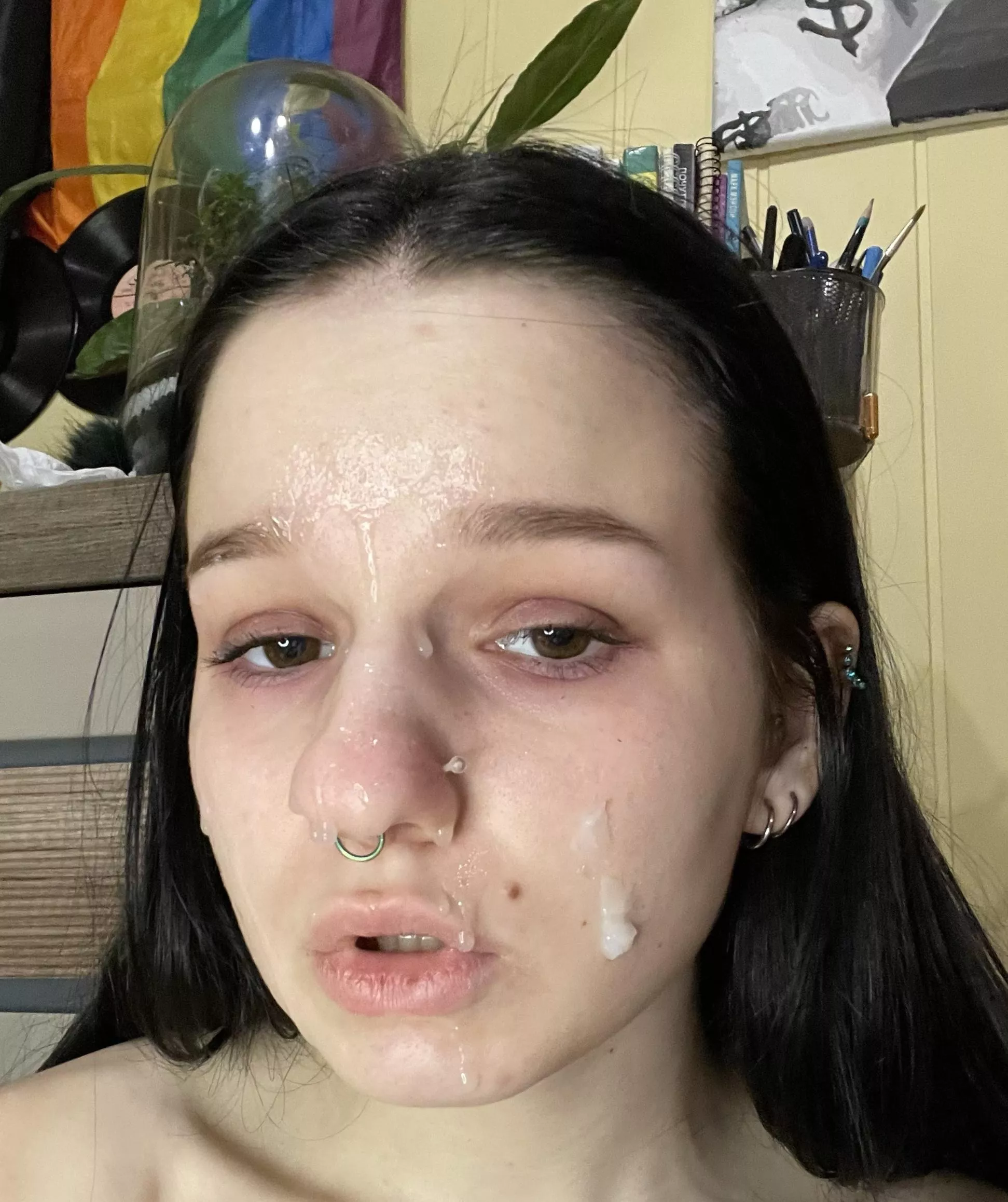 my daddy likes how my face looks now posted by Fallingwrath351